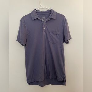 Mens J Crew Polo. Blue/Grey. Size Medium